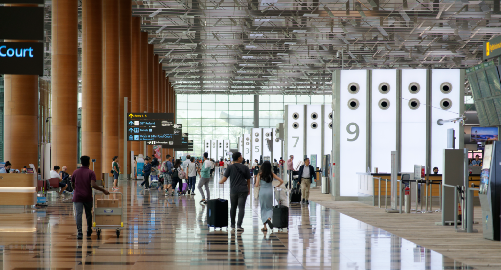 Traffic at Singapore Changi virtually back to pre-COVID levels