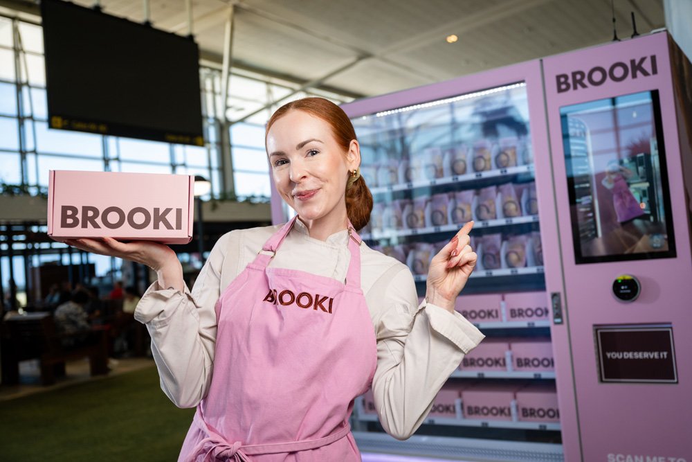 Cookie vending machine opens at Brisbane Airport