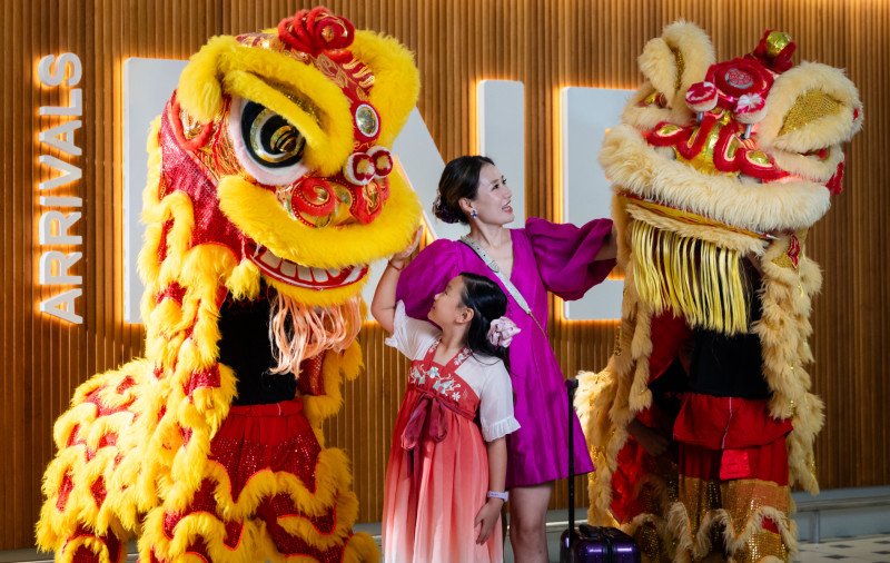 Brisbane Airport celebrates Lunar New Year in style
